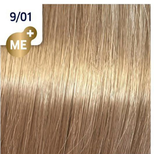 Wella Koleston Perfect Me+ Hajfesték - 9/01 - 60ml - Hamvas Természetes Nagyon Világosszőke főképe